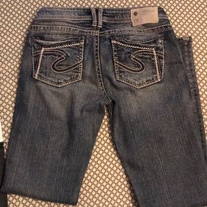 SILVER JEANS NEVER WORN